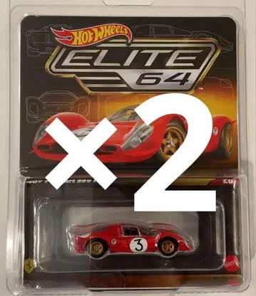 핫휠 Elite 64 1967 페라리 330 P4 2대