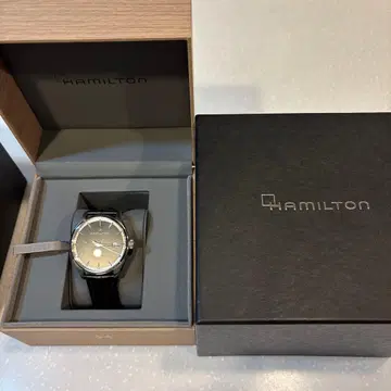 HAMILTON Jazzmaster 자동 시계 블랙 H32451731