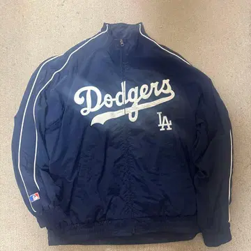 Dodgers 나일론 자켓 네이비