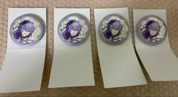 산리오 호시미치 쇼 캔뱃지 4점