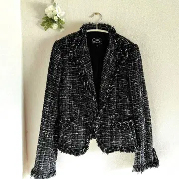 C de C 테일러드 트위드 자켓 40