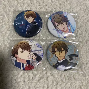 토오 류노스케 캔뱃지 세트 4