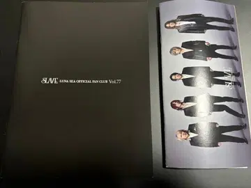 LUNA SEA SLAVE 뉴스레터 76.77 케이스 포함