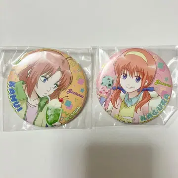 은혼 카무이 카구라 레트로 팝 캔뱃지