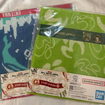 Mrs. GREEN APPLE 미세스 제일복권 G상 자카드 타월