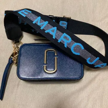Marc Jacobs 스냅샷 네이비 숄더백