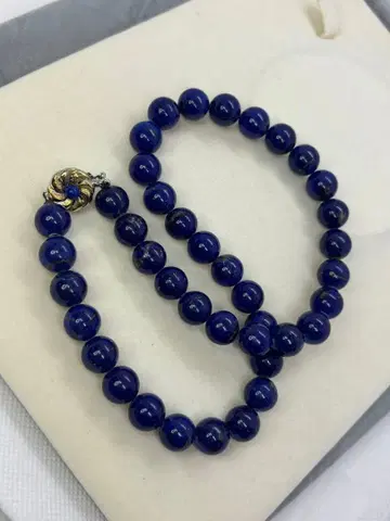 라피스 라줄리 목걸이 약 10.11mm