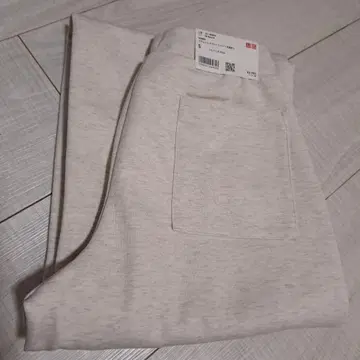 유니클로 C 맨투맨 스트레이트 팬츠 긴 길이