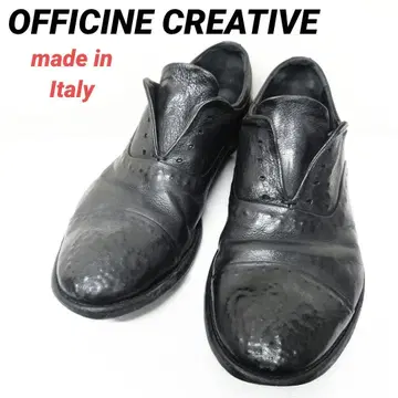 오피치네 크리에이티브 이탈리아제 가죽 신발 스트레이트 팁 슬립온