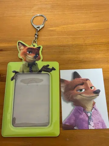 주토피아 닉 트레이딩 카드 케이스 카드