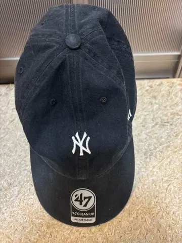 47 야구 모자 블랙 조정 가능