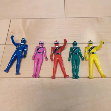 슈퍼전대 히어로 키라메이저 소프트 비닐 5체 세트