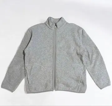 [레어] UNIQLO 유니클로 플리스 자켓 그레이 XL 빅 루즈