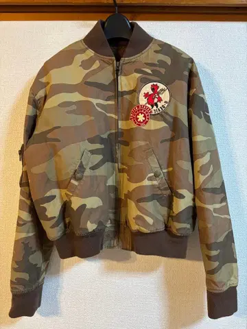 Ungrid 카모플라쥬 MA-1 자켓 S