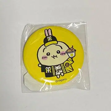 치이카와 (먼작귀) 한신 콜라보 캔뱃지 토끼