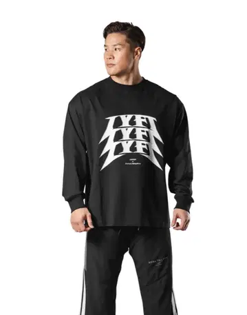 완판템 미사용 새상품 LYFT 리프트 롱T셔츠 S사이즈 블랙
