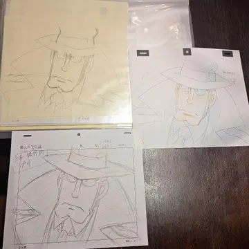 루팡 3세 제니가타 원화 스케치