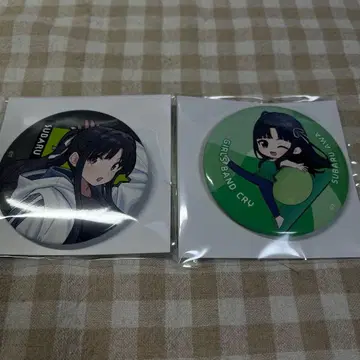 걸즈 밴드 클라이 복권 메이트 안나 스바루 캔뱃지 2종