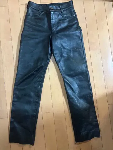 새상품급 반손 가죽 팬츠 W32 바이크 VANSON