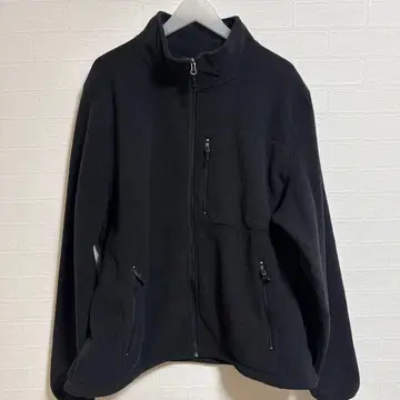 Cabela's 블랙 플리스 자켓 폴러 테크