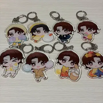 M!LK BIGLOVE 팬미팅 요시다 진토 아크릴 키링 컴플리트 세트