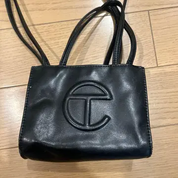 텔파 스몰 쇼핑백 블랙