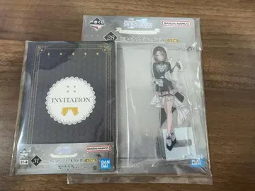 제일복권 샤니마스 이카루가 루카 아크릴 스탠드, 시크릿 파티 안내장 세트