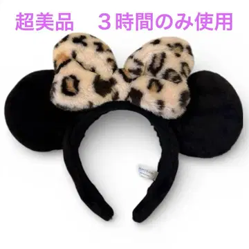 컨디션 최상 미니 레오파드 머리띠 몇 시간 사용 새상품급 디즈니