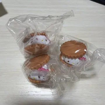 산리오 캐릭터즈 후뉴토 스모어 샌드 헬로키티 3개 세트