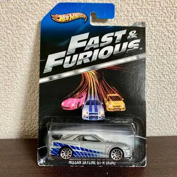 핫휠 닛산 스카이라인 GT-R BNR34 와일드 스피드 초기