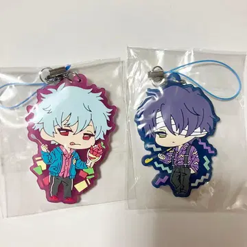 은혼 사카타 긴토키 타카스기 신스케 레트로 팝 클리어 러버 스트랩