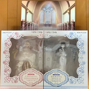 리코리스 리코일 치사토 타키나 웨딩 드레스 ver 피규어 배경 포함