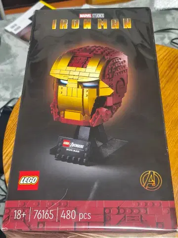 [ 미개봉 ] LEGO 아이언맨 76165 480피스 헬멧
