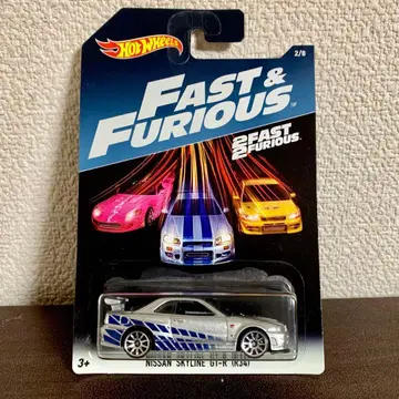 핫휠 닛산 스카이라인 GT-R BNR34 와일드 스피드