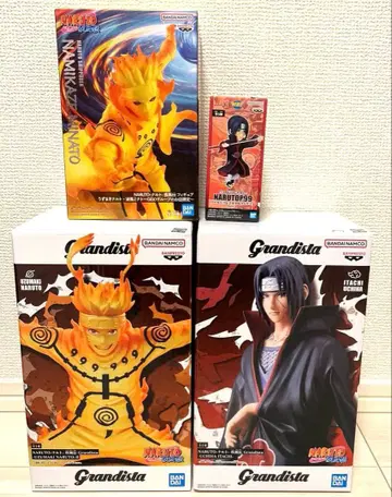 NARUTO 그란디스타 월드 컬렉션 GIGO 한정판 피규어 4개 세트