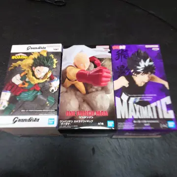 피규어 세트: 미도리야 이즈쿠, 사이타마, 히에이