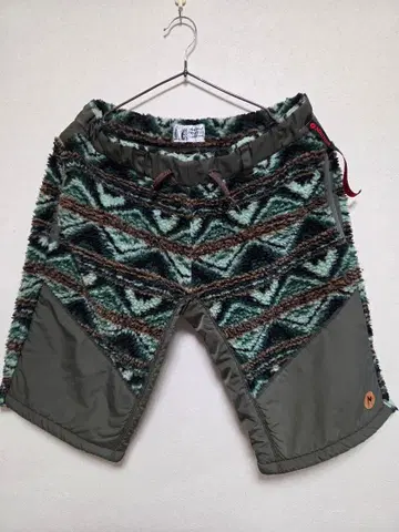 마모트 남성용 M 하프 팬츠 네이티브 오르테가 보아 플리스