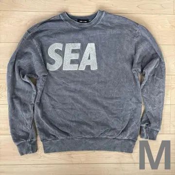 SEA CHENILLE EMB SULFUR CREW NECK