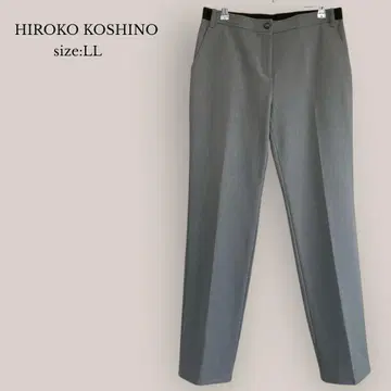 히로코코시노 HIROKO KOSHINO 새상품급 슬랙스 테이퍼드 팬츠