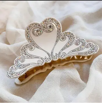 RENA CHRIS 스와로브스키 헤어 클립 레나크리스 아카 프랑스 럭스