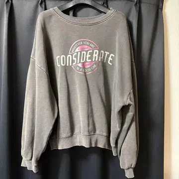 그레이 오버 사이즈 트레이닝복