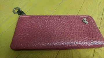 페레보르사 빨간색 장지갑 카드 포켓 다수