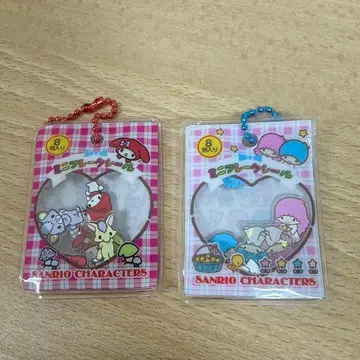 산리오 바스락 미니 프레이크 씰풍 참 2개 세트 마이멜로디 리틀