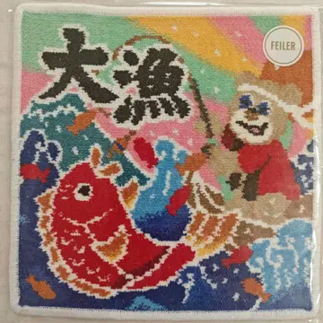 페이러 손수건 미사용 새상품 타이료 니코니코마루