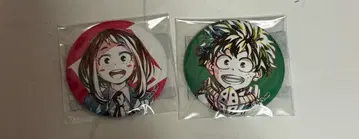 나의 히어로 아카데미아 미도리야 이즈쿠 우라라카 오챠코 캔뱃지