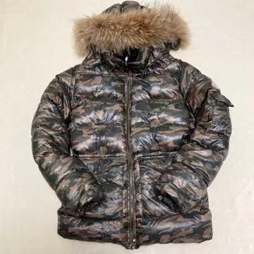 피레넥스 다운 자켓 오센틱 SHIPS 별주 카모플라쥬 카모플라주