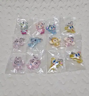 나루미야 캐릭터즈 메지루시 액세서리 전 8종 컴플리트 세트