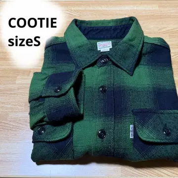 COOTIE 버팔로 체크 셔츠 S 사이즈 아메카지 플란넬 셔츠