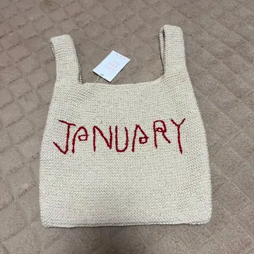 [ 새상품 ] MarchAprilMay 먼슬리 니트 백 JANUARY