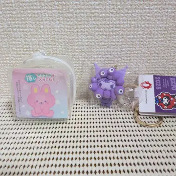 간사이 만박 미야쿠미야쿠 변신 입체 키링 쿠로미 최애 컬러